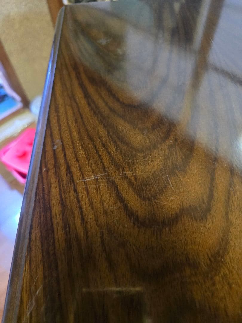 和風ダークブラウンキャビネット茶箪笥 飾り棚 サイドボード