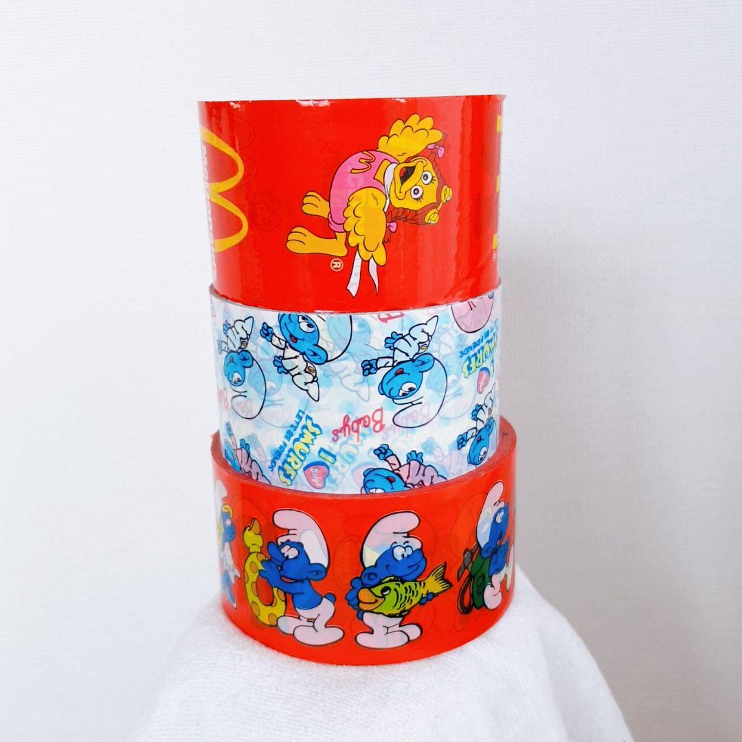 ビンテージ　スマーフ　ビニールテープ