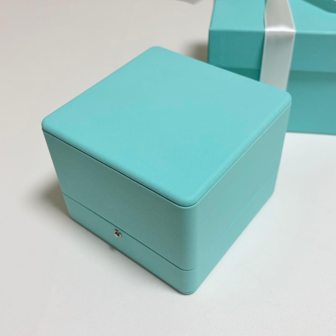美品　ティファニー　バングルケース　空箱　ブレスレット　腕時計ケース　現行品