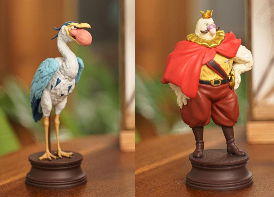 君たちはどう生きるか フィギュアコレクション インコ大王 アオサギ　ジブリ