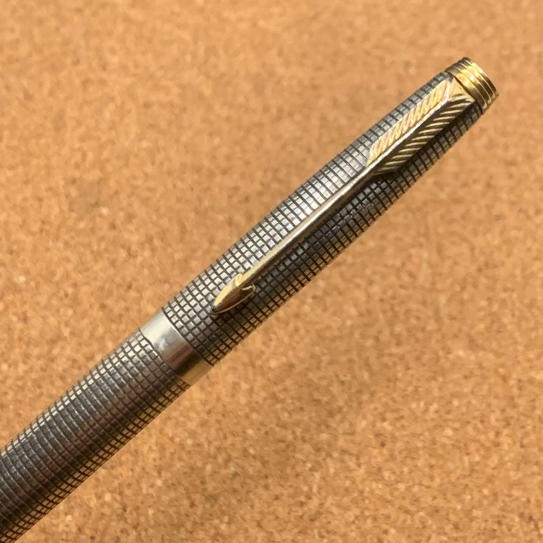 パーカー75 シズレ 万年筆 14K XF スターリングシルバー
