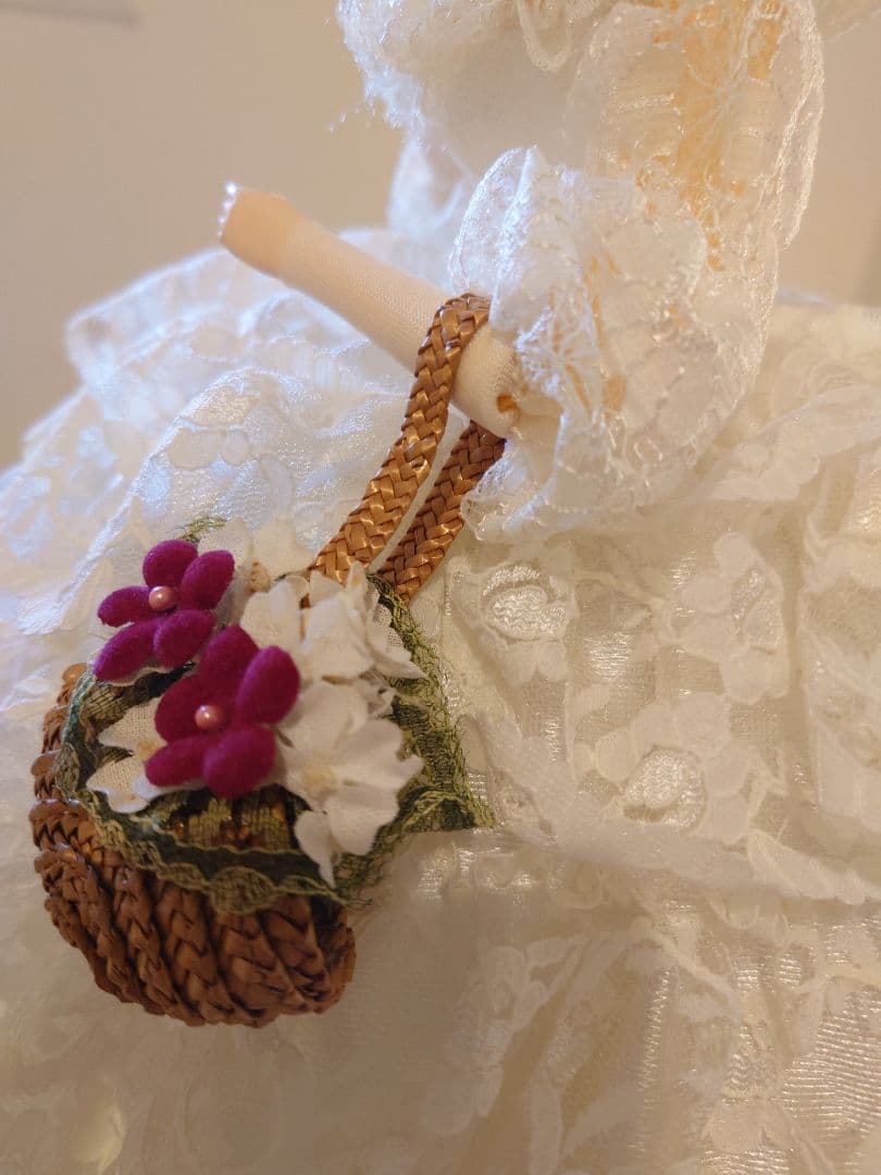 アンティークドール 花嫁衣装 ウェディングドレス 結婚式