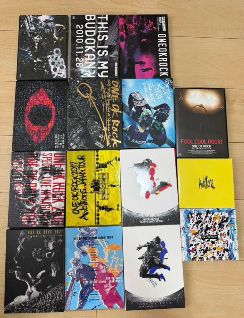 ぶなゎゃONEOKROCK DVD CD まとめ売り　ワンオク