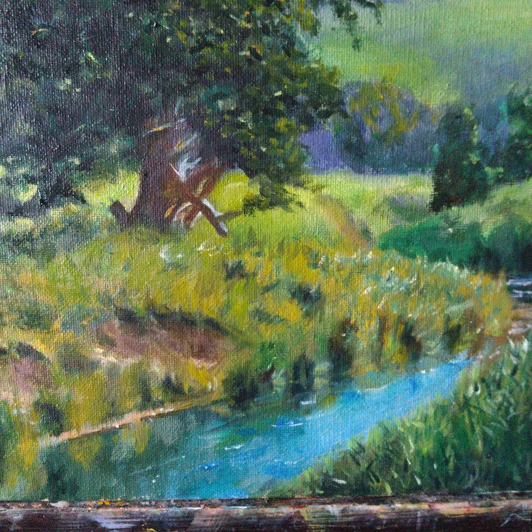 風景画#2 油彩画 10号 F10 油絵