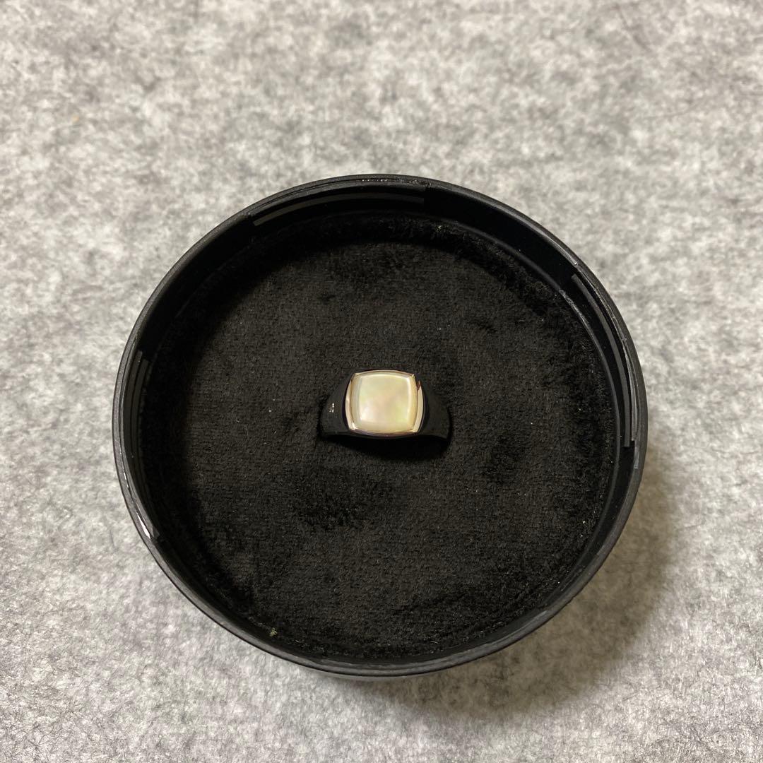 アクセサリー TOM WOOD Kay Ring White MOP