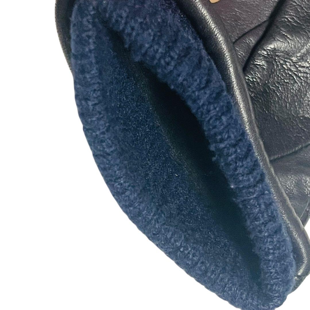 未使用級　MACKINTOSH philosophy スマホ操作可能　レザー手袋