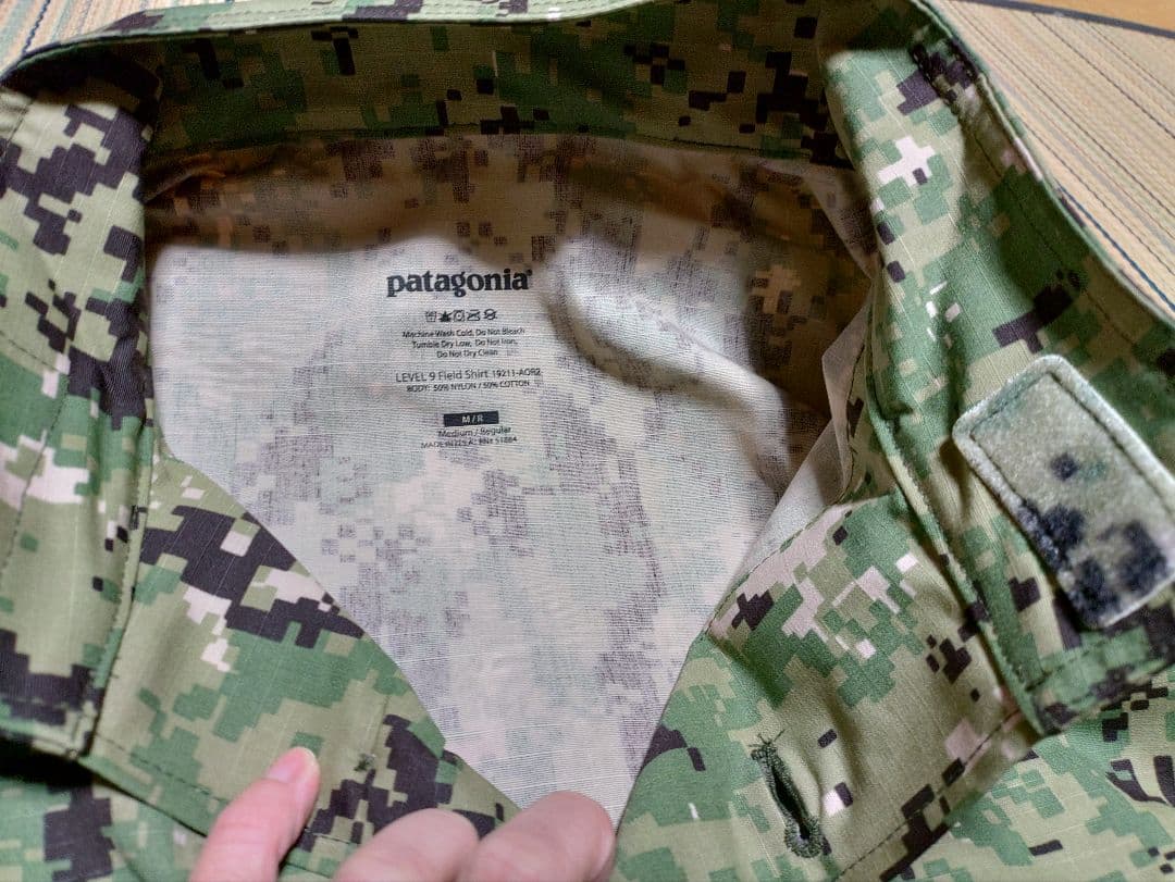 新品　patagonia AOR2 L9 Field SHIRT MARS