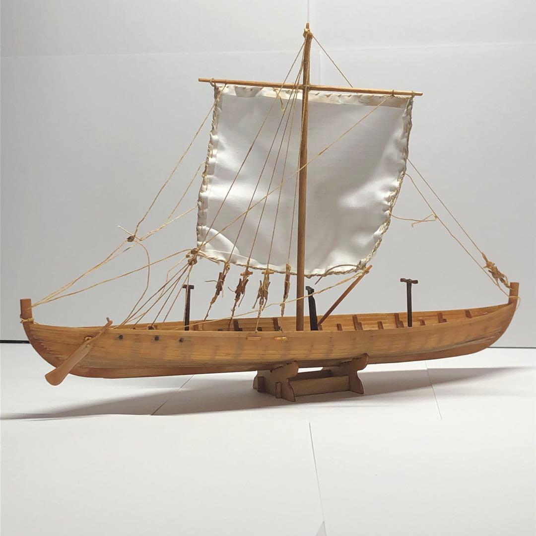 ヴァイキング　ゴクスタ船　帆船模型　完成品