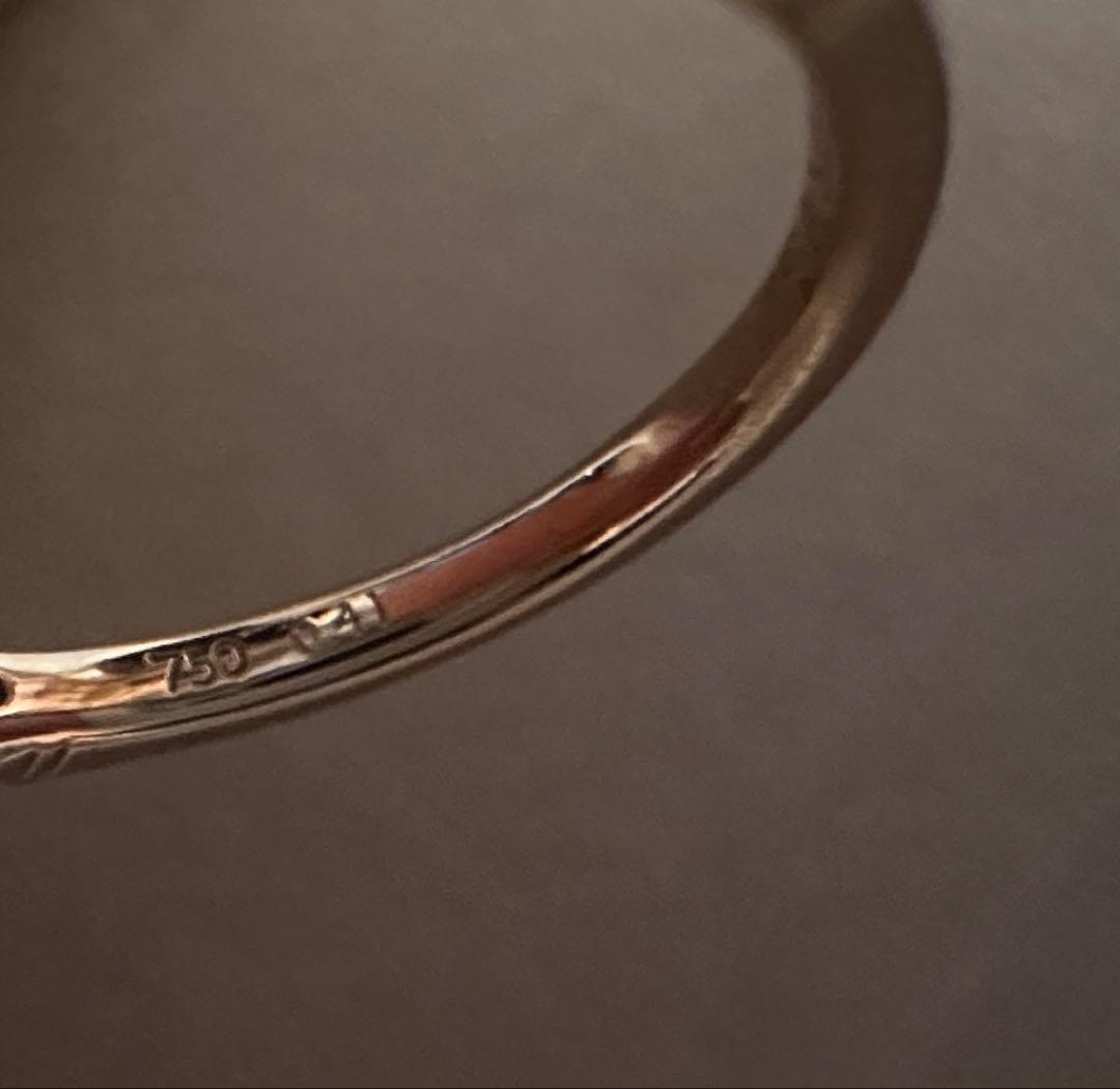 タサキ　ハーフダイヤ　リング　７号サイズ