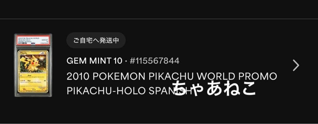 PSA10＊ピカチュウワールド スペイン プロモ Spanish