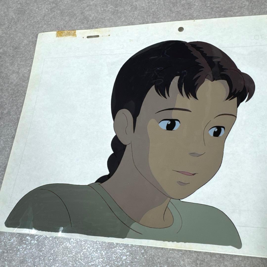 希少 おもひでぽろぽろ 岡島タエ子 セル画 C5 スタジオジブリ