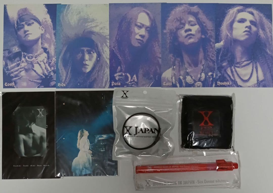 X JAPAN　グッズまとめ売り