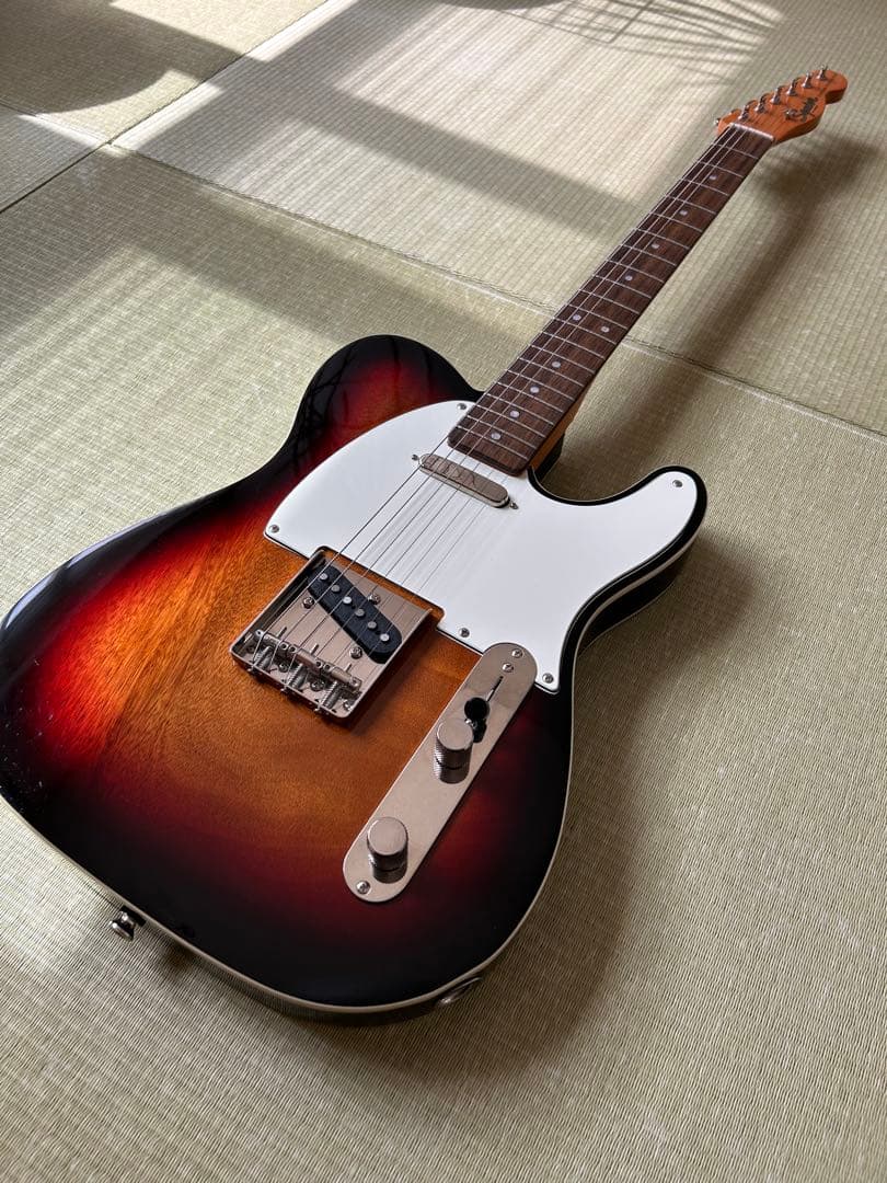 テレキャスタータイプ エレキギター サンバースト