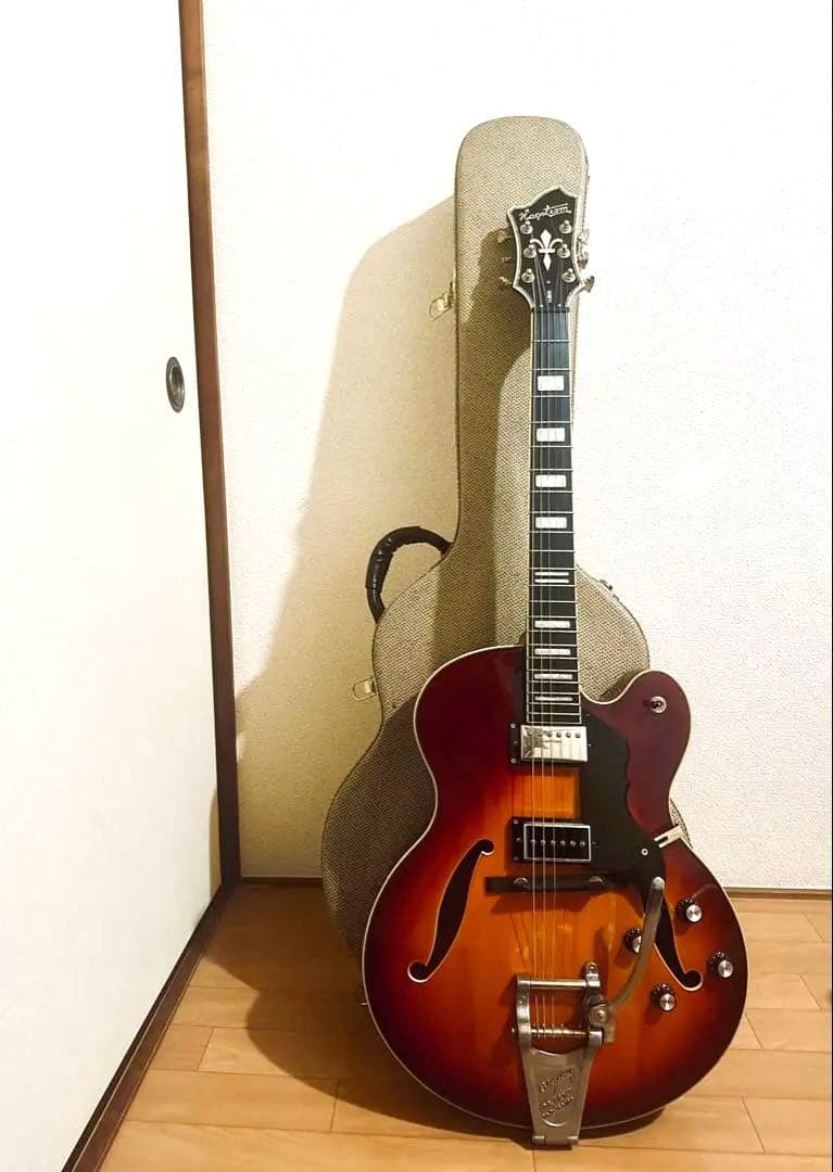 ギター Hagstrom HJ800 + bigsby gibson p94