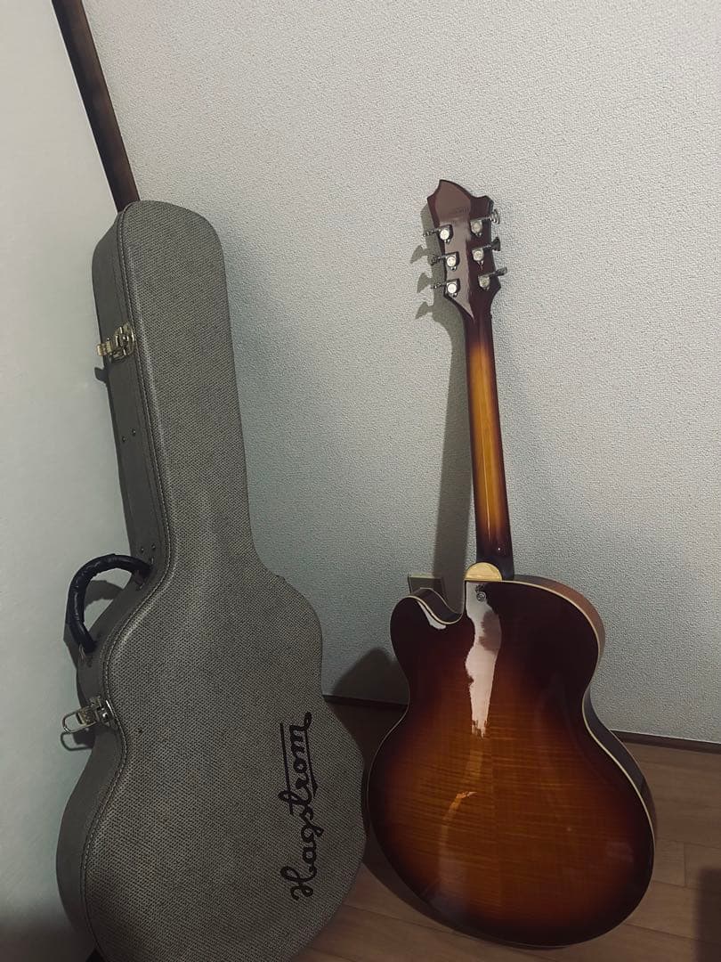 ギター Hagstrom HJ800 + bigsby gibson p94