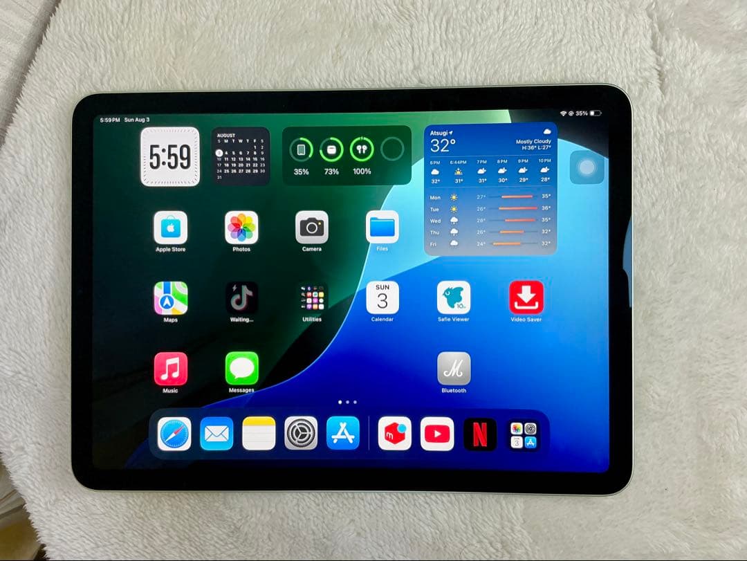 iPad Air 4 Wifi 10.9インチ ミッドナイトグリーン 本体