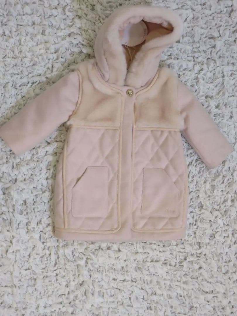 クロエキッズコートchl-019 未使用品 【超‼オータム大感謝★★SALE！】