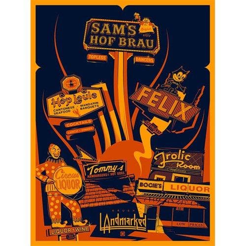 KRUSH（AWR) 作　シルクスクリーン作品　2014