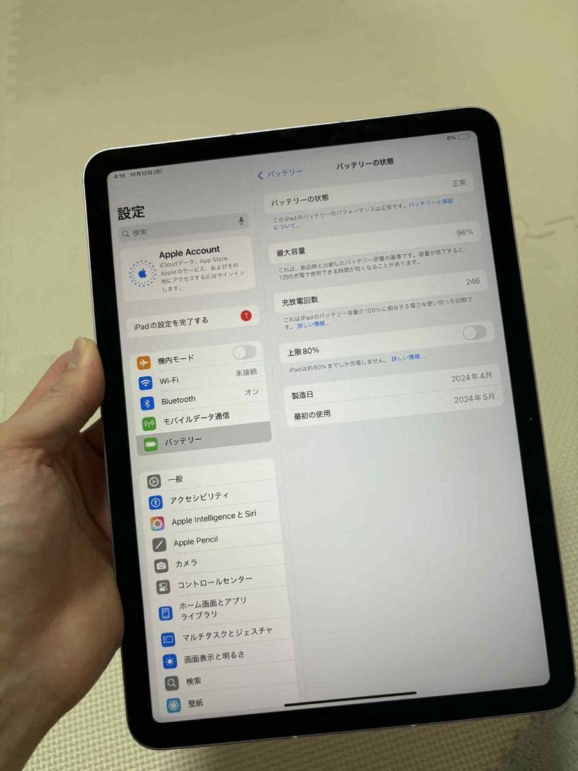 iPad本体 Apple iPad Air