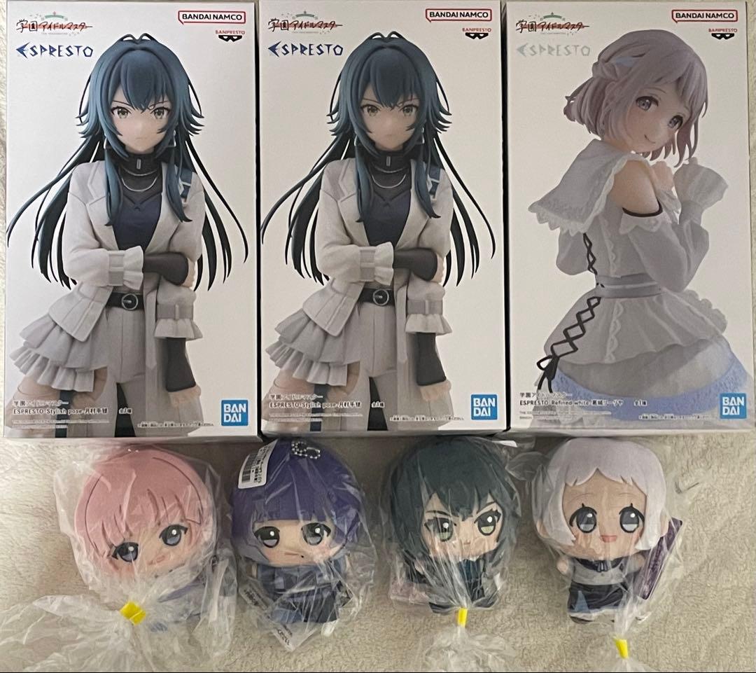 学園アイドルマスター フィギュア 3体 ちびぐるみ 4体