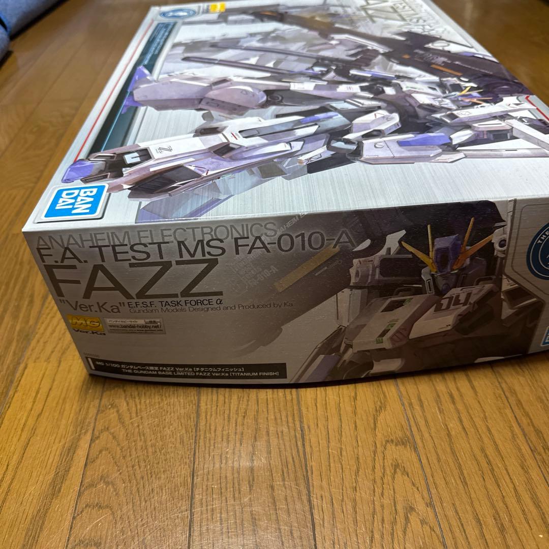 MG 1/100 FAZZ Ver.Ka[チタニウムフィニッシュ