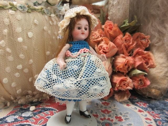 アンティーク　ミニョネット　ジャーマン☆　フレンチマーケット