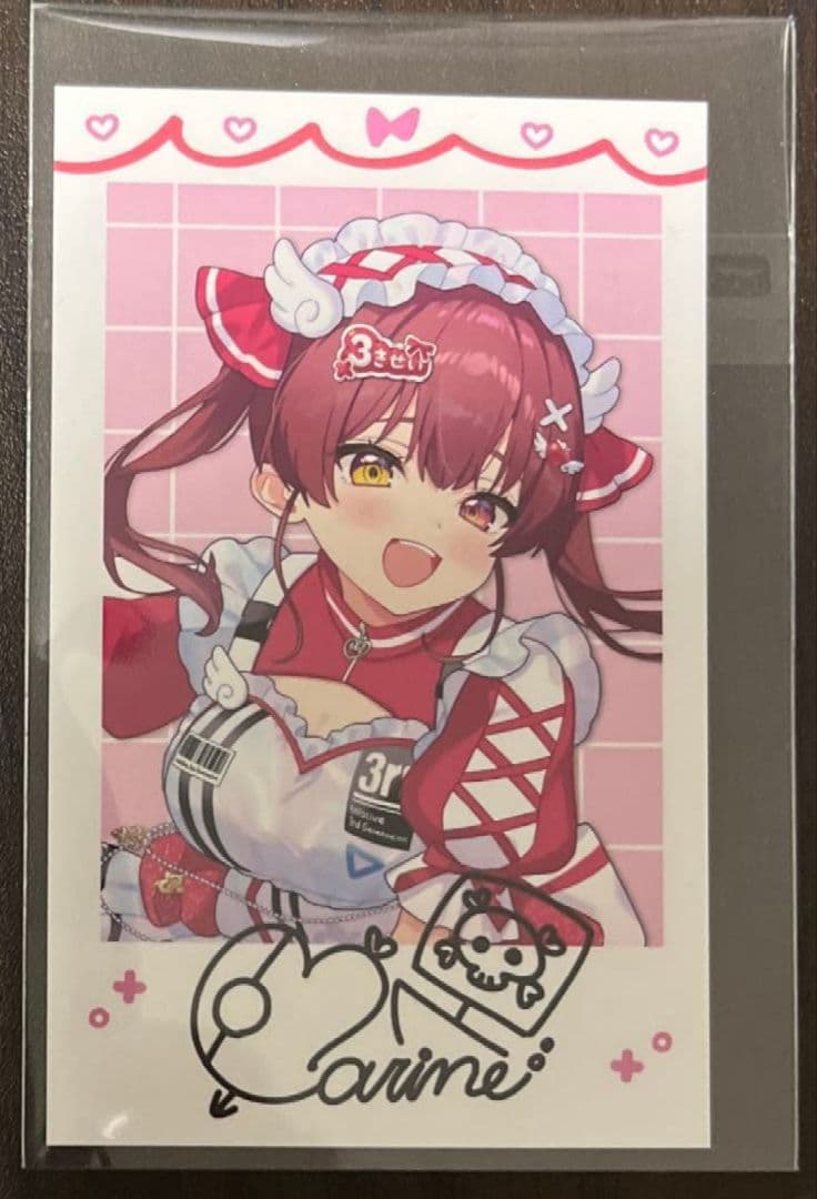 ホロライブ 3期生 1st EPきゅるるん大作戦 宝鐘マリン チェキ風カード