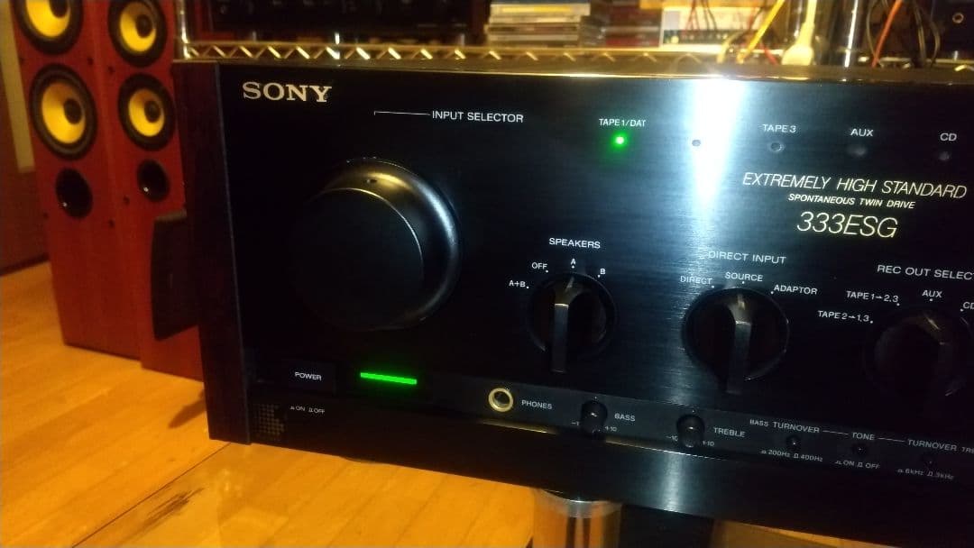 SONY ESシリーズ ステレオアンプ TA-F333ESG メンテナンス済み