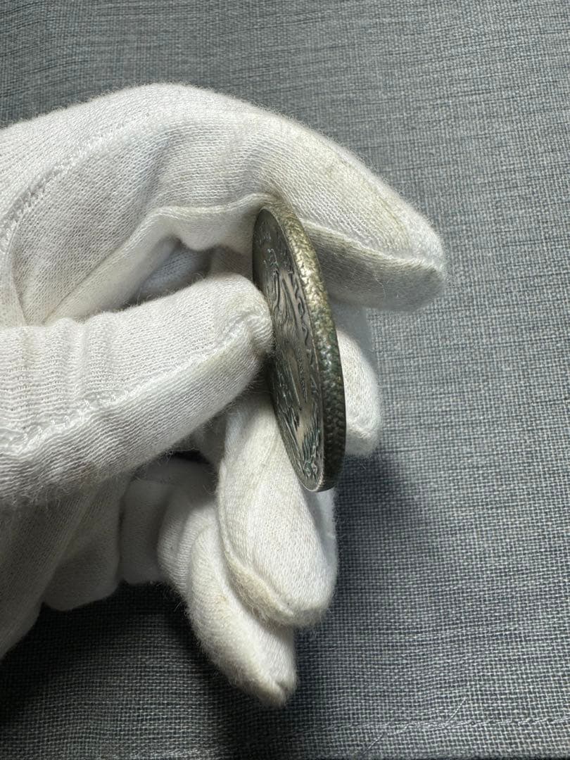 メキシコ 1891年 銀貨