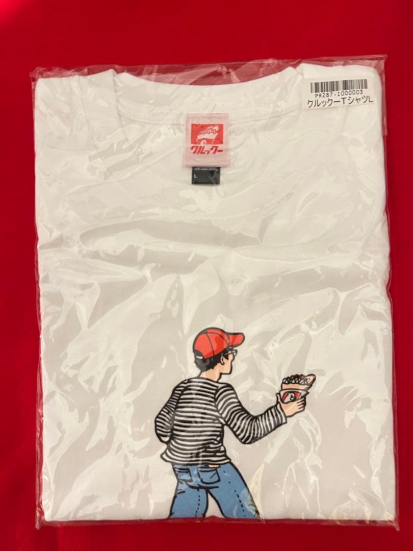 【限定受注】シソンヌ　じろうさん　Tシャツ　Lサイズ　ステッカー　クルックー