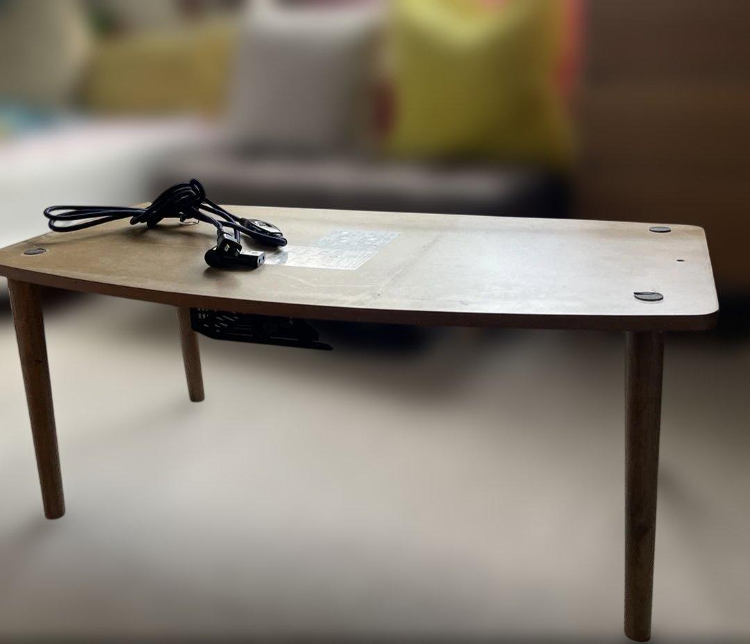 専用　東谷長方形テーブル50✖️90高さ35cm 折りたたみこたつ布団付