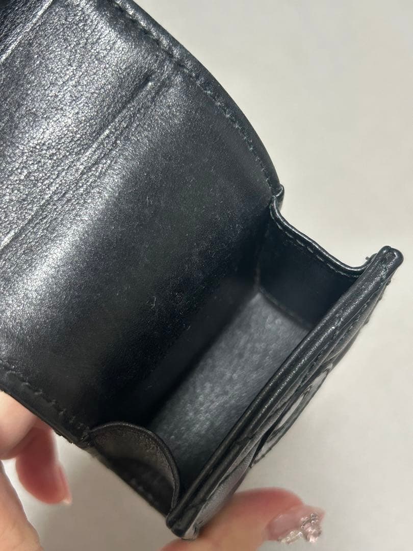 GUCCI グッチ GGマーモント シガレットケース レザー 本革 ブラック