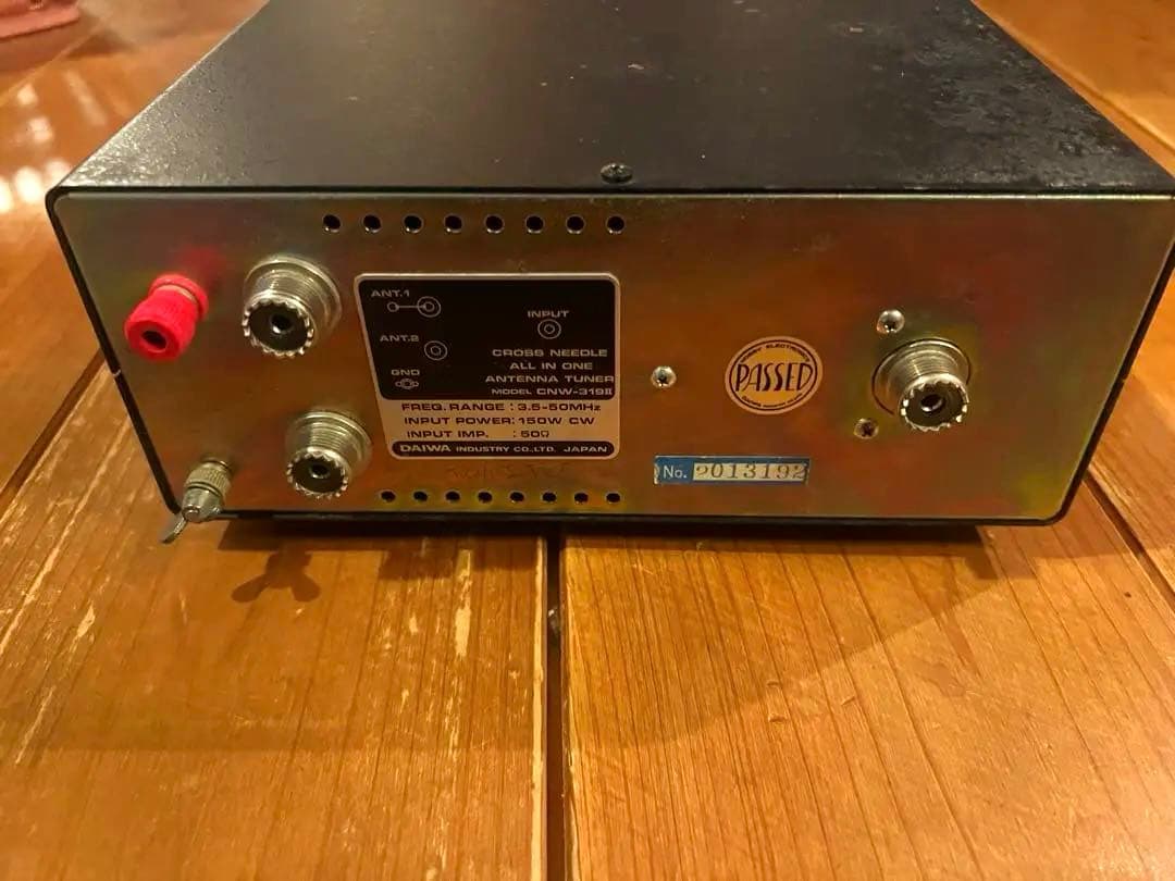 DAIWA CNW-319 アンテナチューナー 7～50MHz 動作未確認