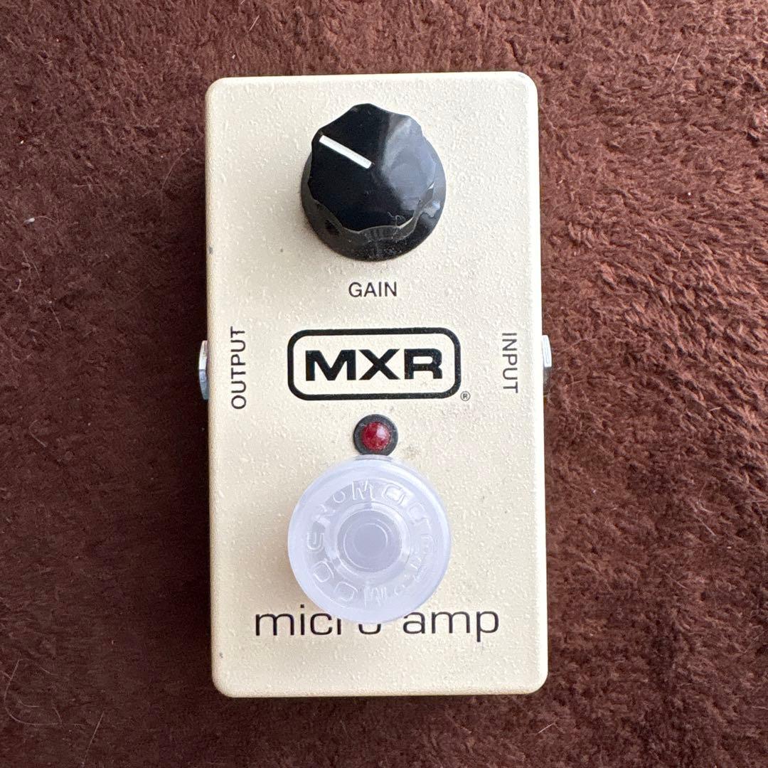 MXR micro amp エフェクター