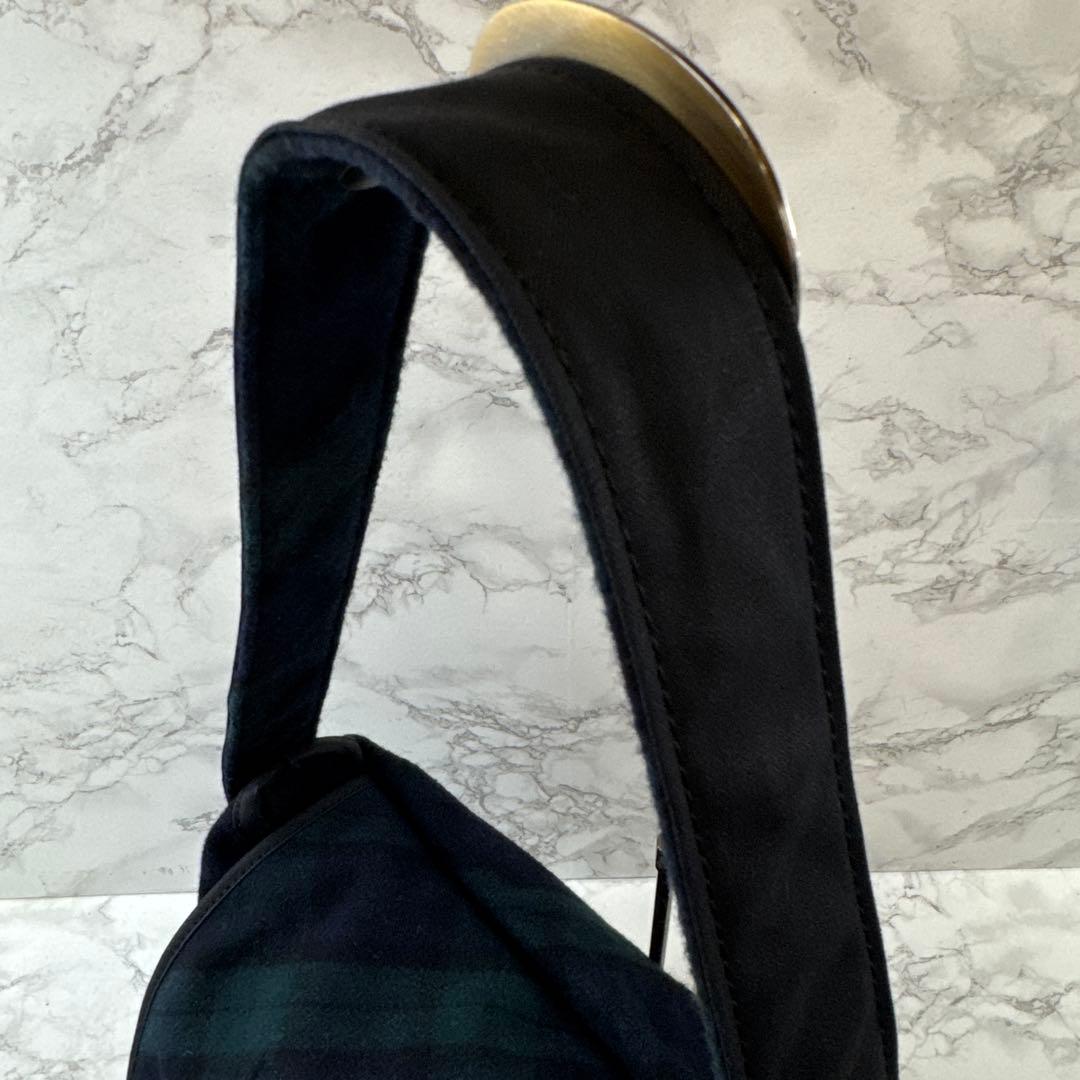 TEMBEA テンベア 日本製 ブラックウォッチ ウール メッセンジャーバッグ