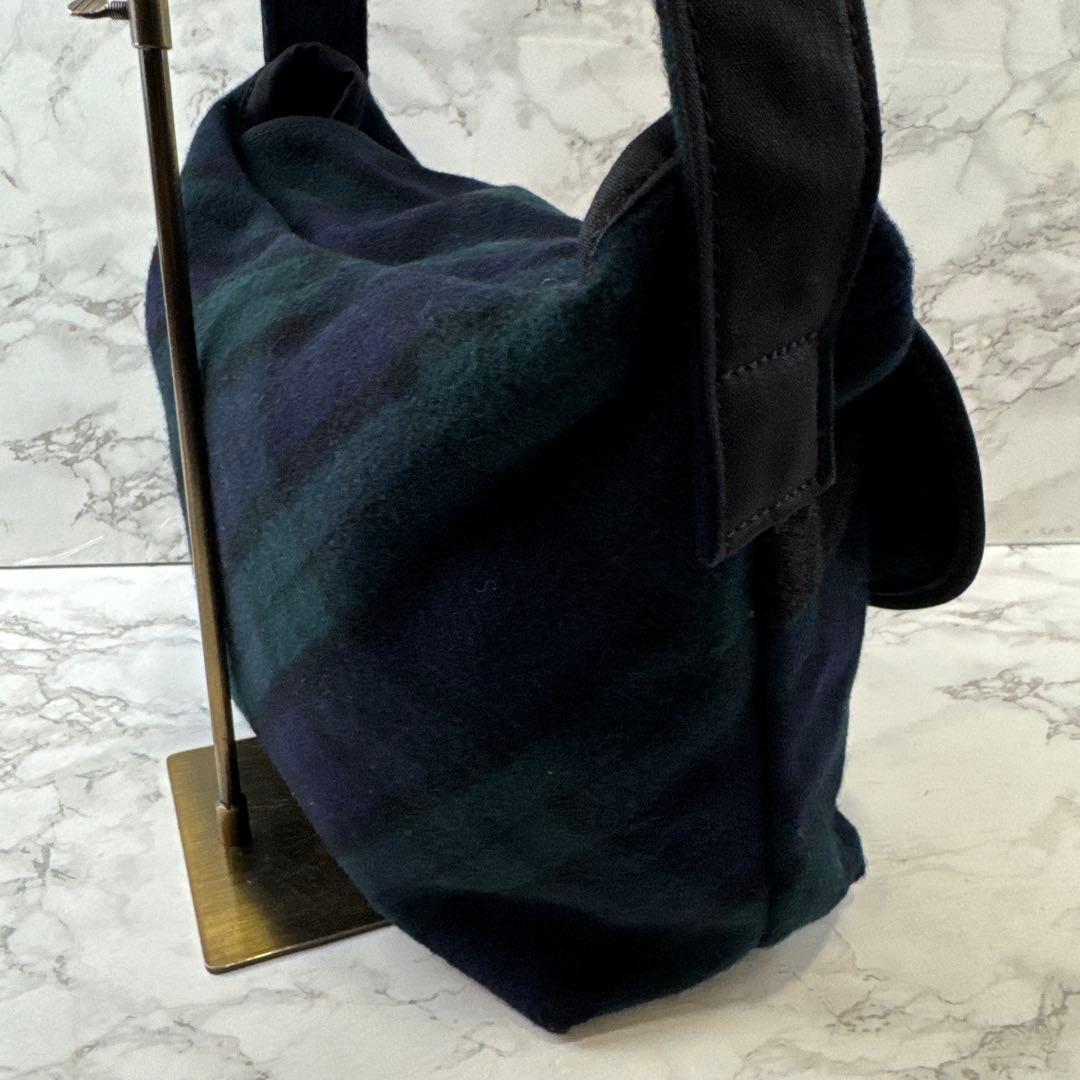 TEMBEA テンベア 日本製 ブラックウォッチ ウール メッセンジャーバッグ