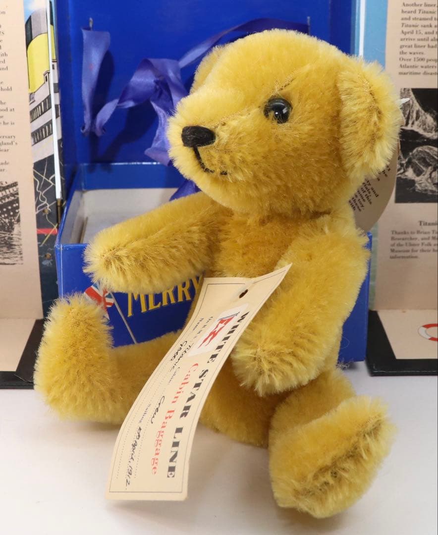 Merrythought タイタニックベア 限定版NO，0002 / 5,000