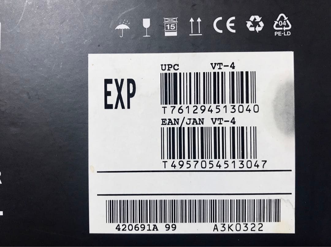 Roland VT-4 ボイストランスフォーマー（中古、念のためジャンク扱い）