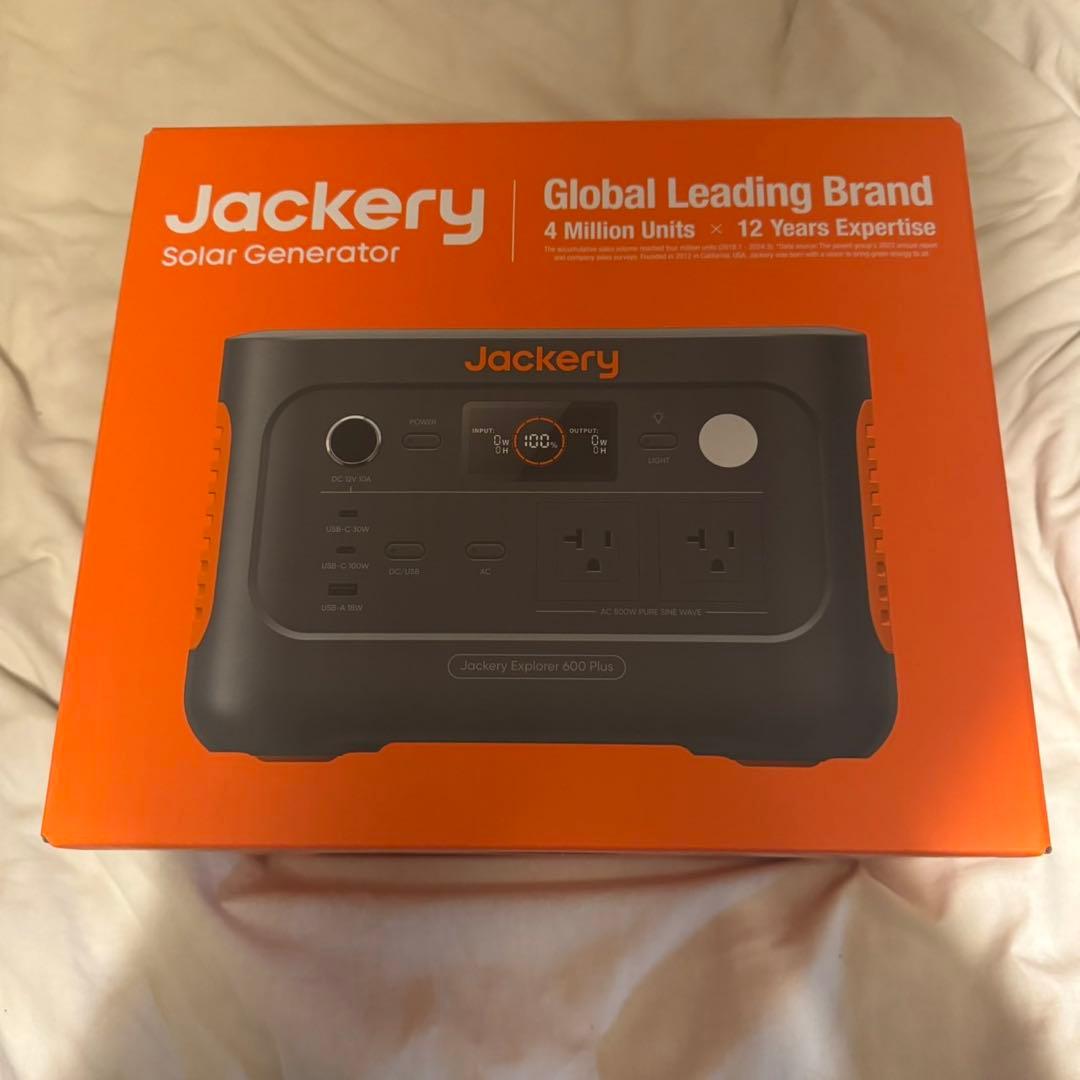 Jackery ポータブル電源 600 Plus