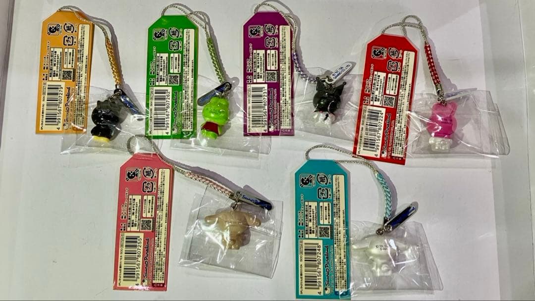 H*1様 ハローキティ 根付 ストラップ サンリオキャラクターかぶりんぼ ６種