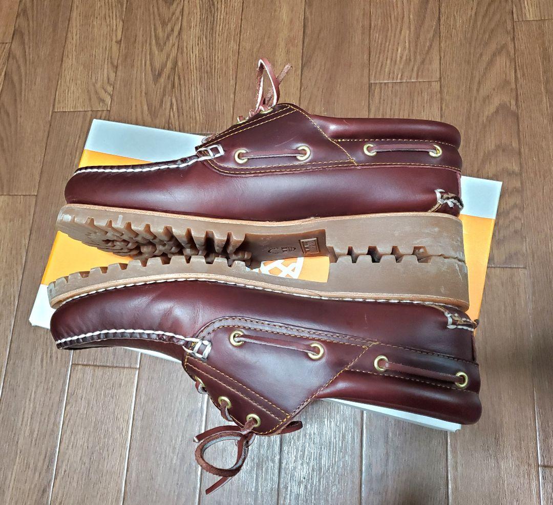 超美中古 Timberland 3eyelet バーガンディUS9 27cm