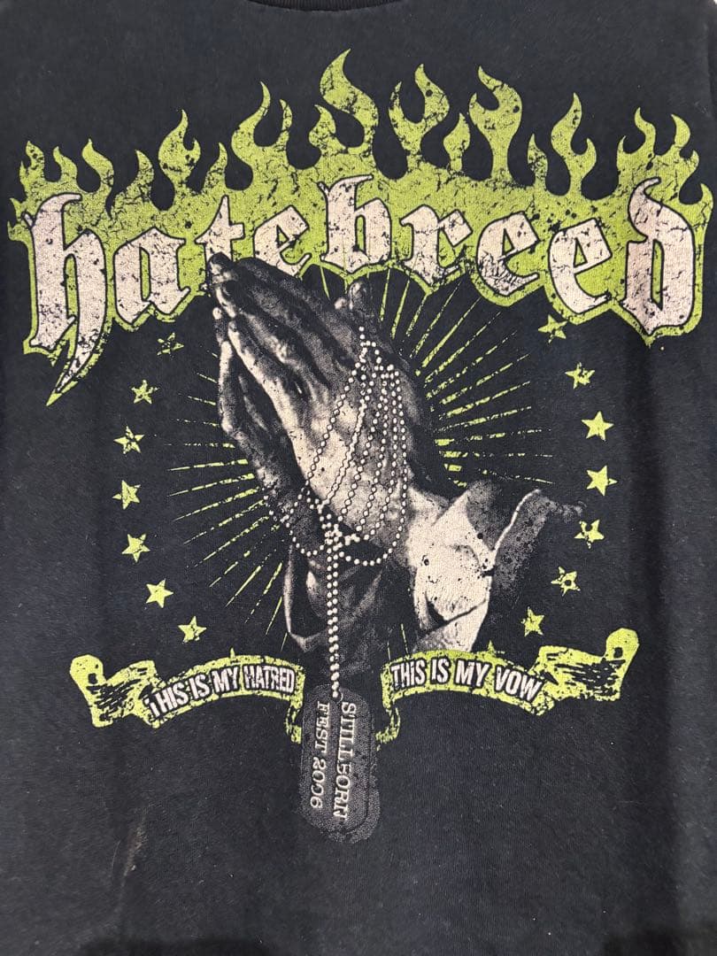 Hatebreed （ヘイトブリード）Tシャツ Mサイズ ブラック