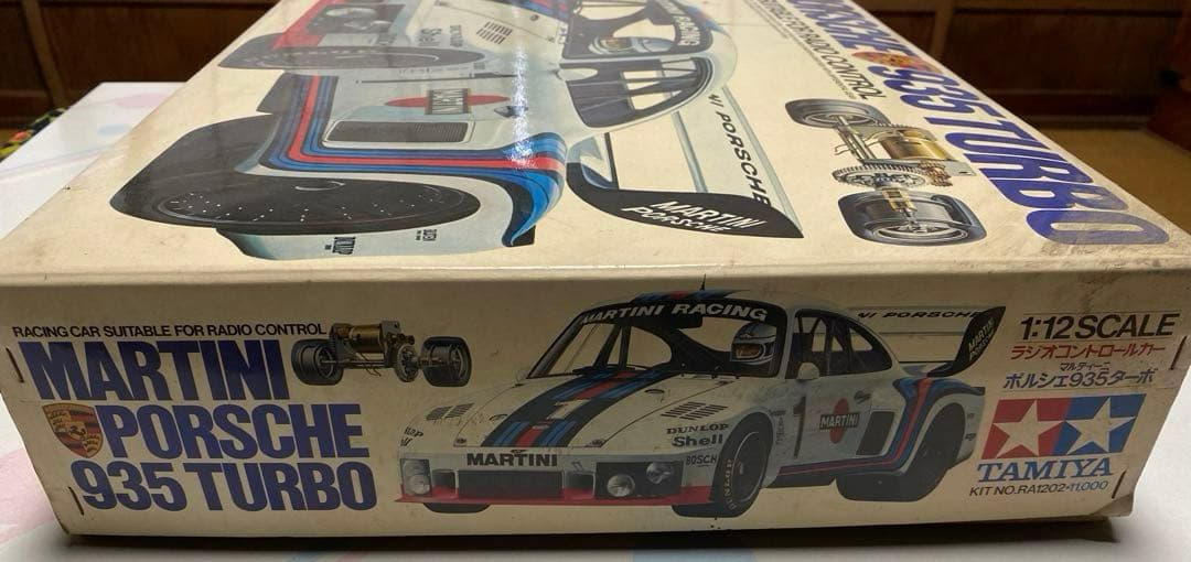 TAMIYA ラジコン MARTINI PORSCHE 935 箱、説明書他