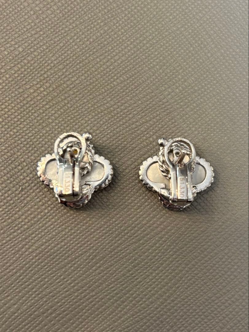 Van Cleef & Arpels ヴィンテージアルハンブラ ピアス　WG