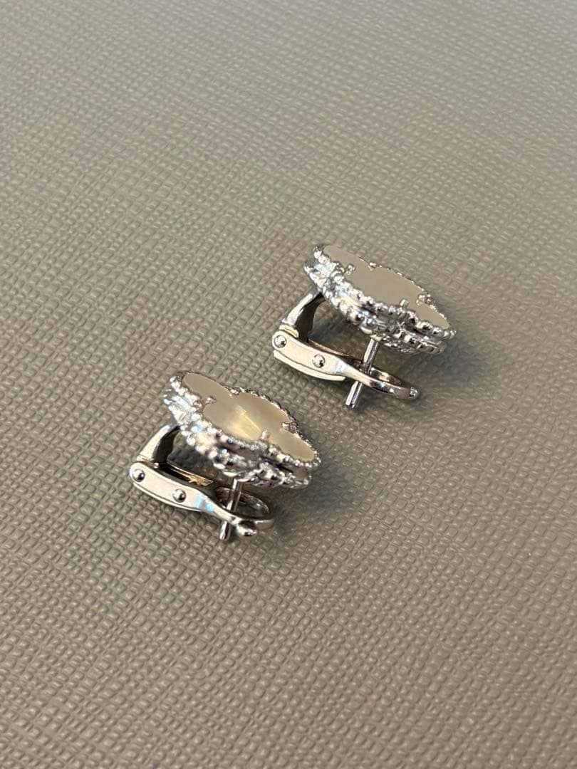 Van Cleef & Arpels ヴィンテージアルハンブラ ピアス　WG