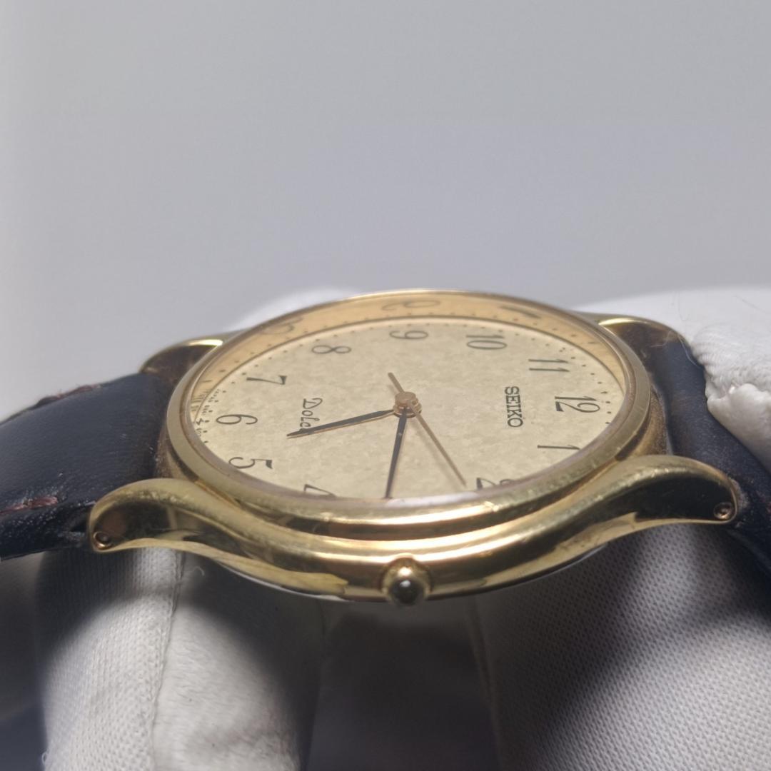 新品電池交換済 セイコー 8N41-6010 DOLCE ステンレスゴールド