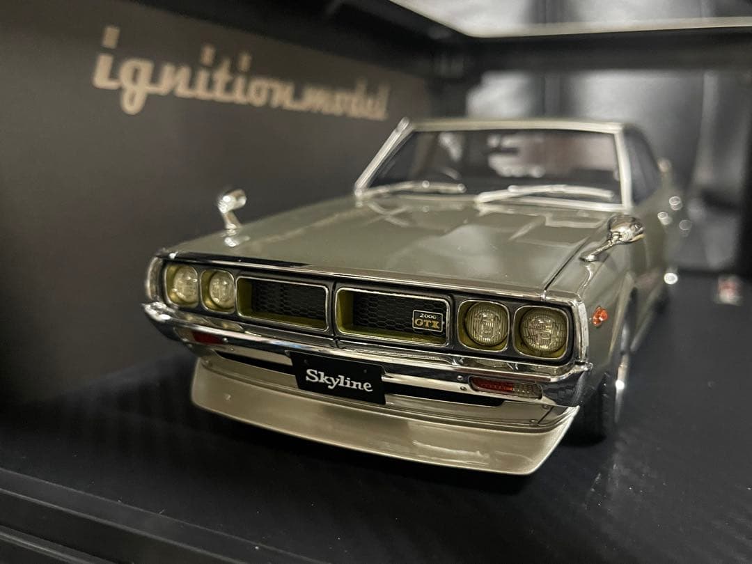 IG1980 1/18 Skyline2000GT-X (GC110) ヨンメリ