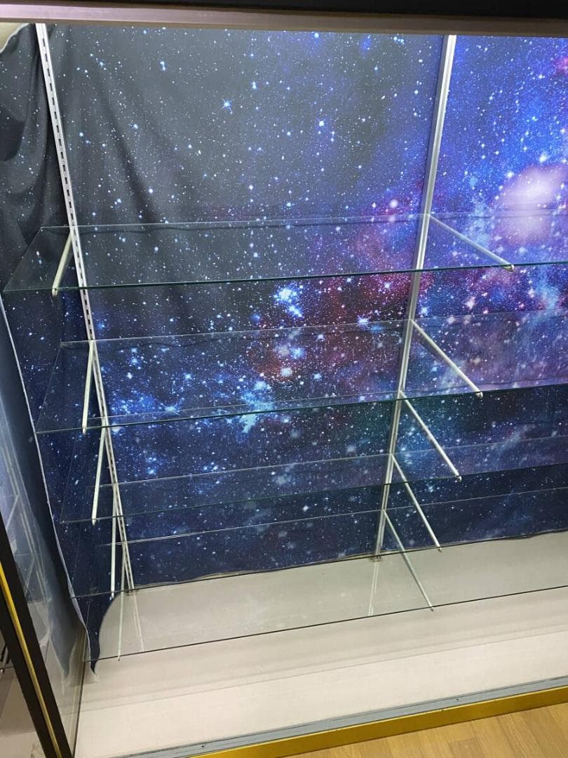 フィギュア玩具おもちゃ屋 陳列用ガラスショーケースA 1820×1580×540