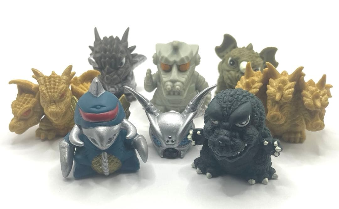 ガシャポン　ゴジラ　ソフビコレクション 1&2 全16種フルコンプリートセット