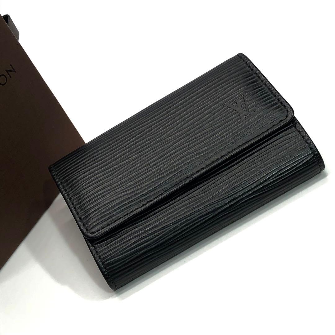 未使用✨箱付 ルイヴィトン エピ ミュルティクレ6 ノワール 6連キーケース